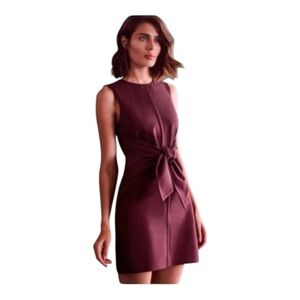 Ted Baker Rich Burgundy Mini Dress